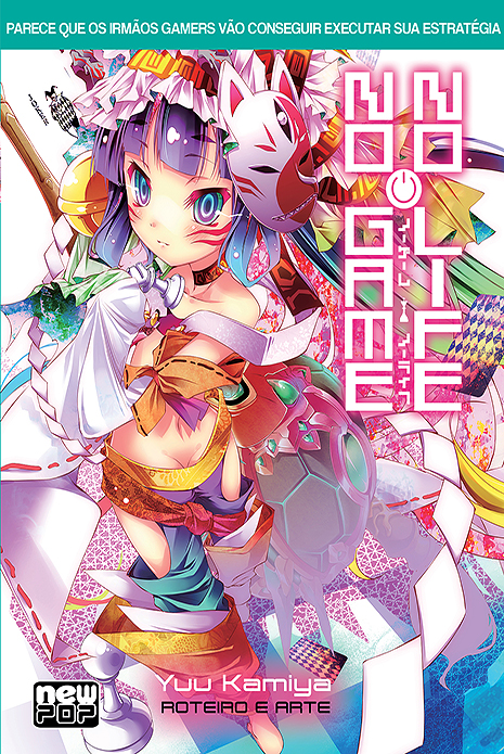 Capa do No Game No Life – Livro - Vol. 8
