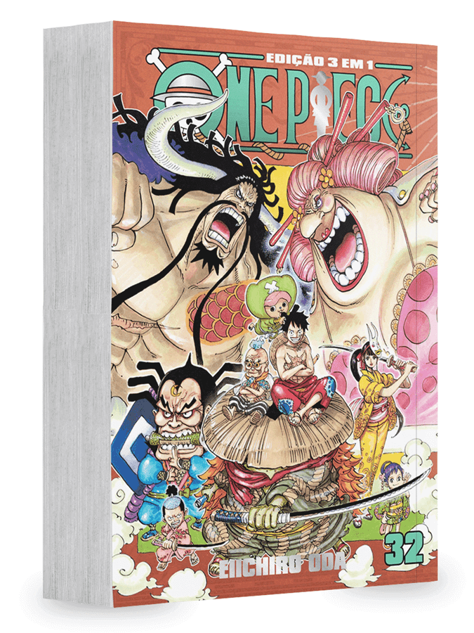 One Piece 3 Em 1 - Vol. 32