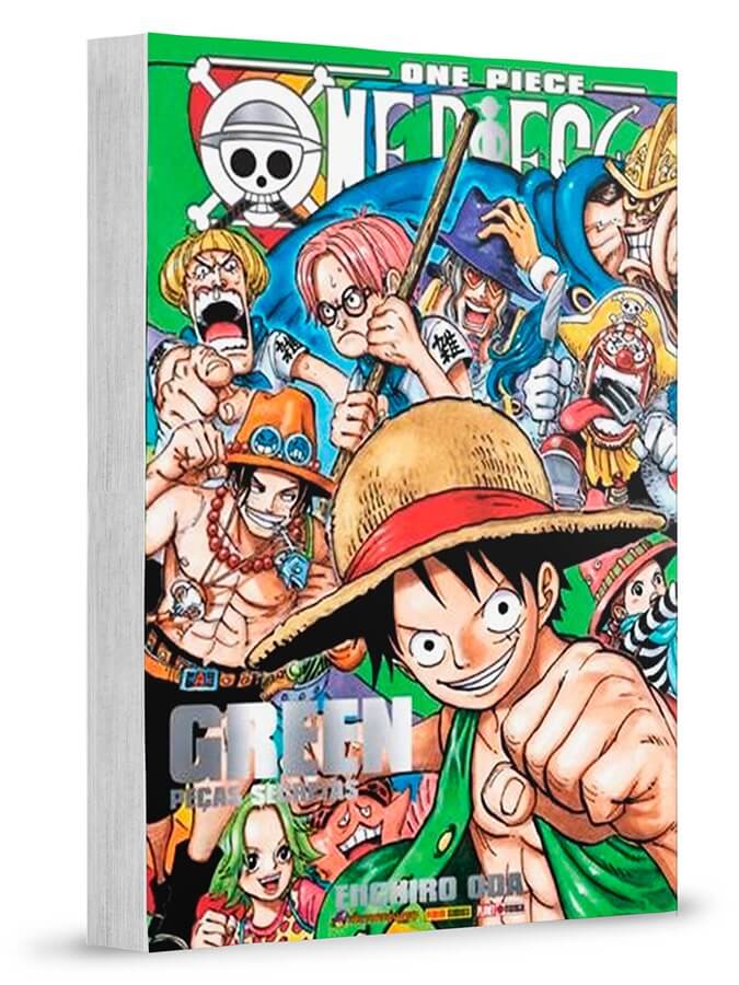 Capa do One Piece Green - Peças Secretas - Vol. 1