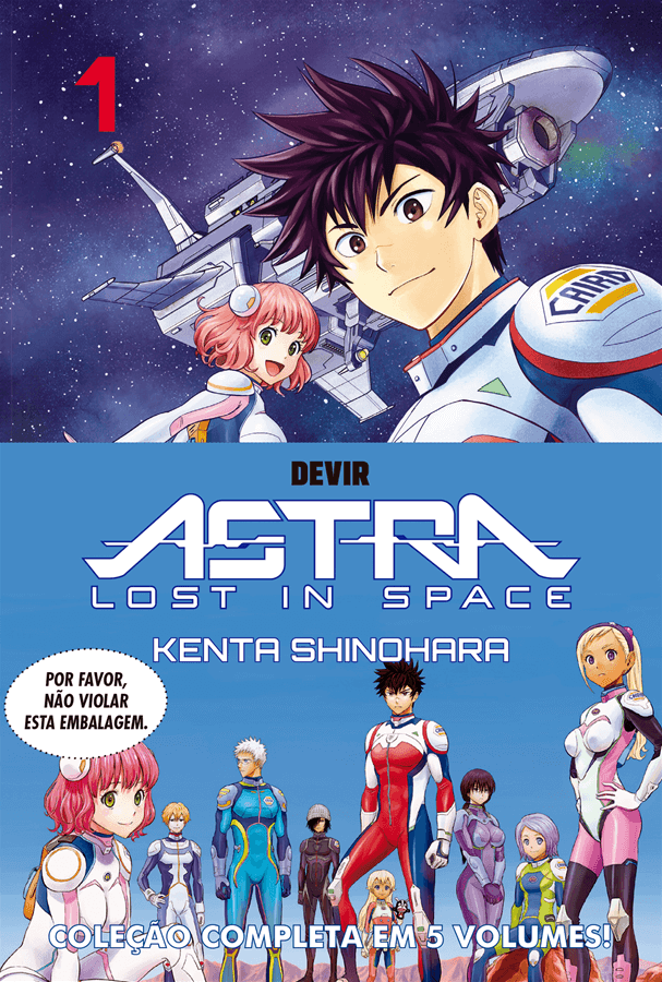 Capa do Pack Astra Lost In Space - Coleção Completa - Vol. 1