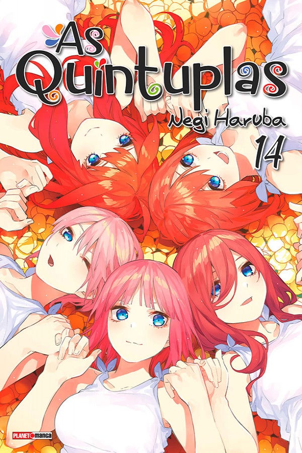 Capa do As Quíntuplas - Vol. 14
