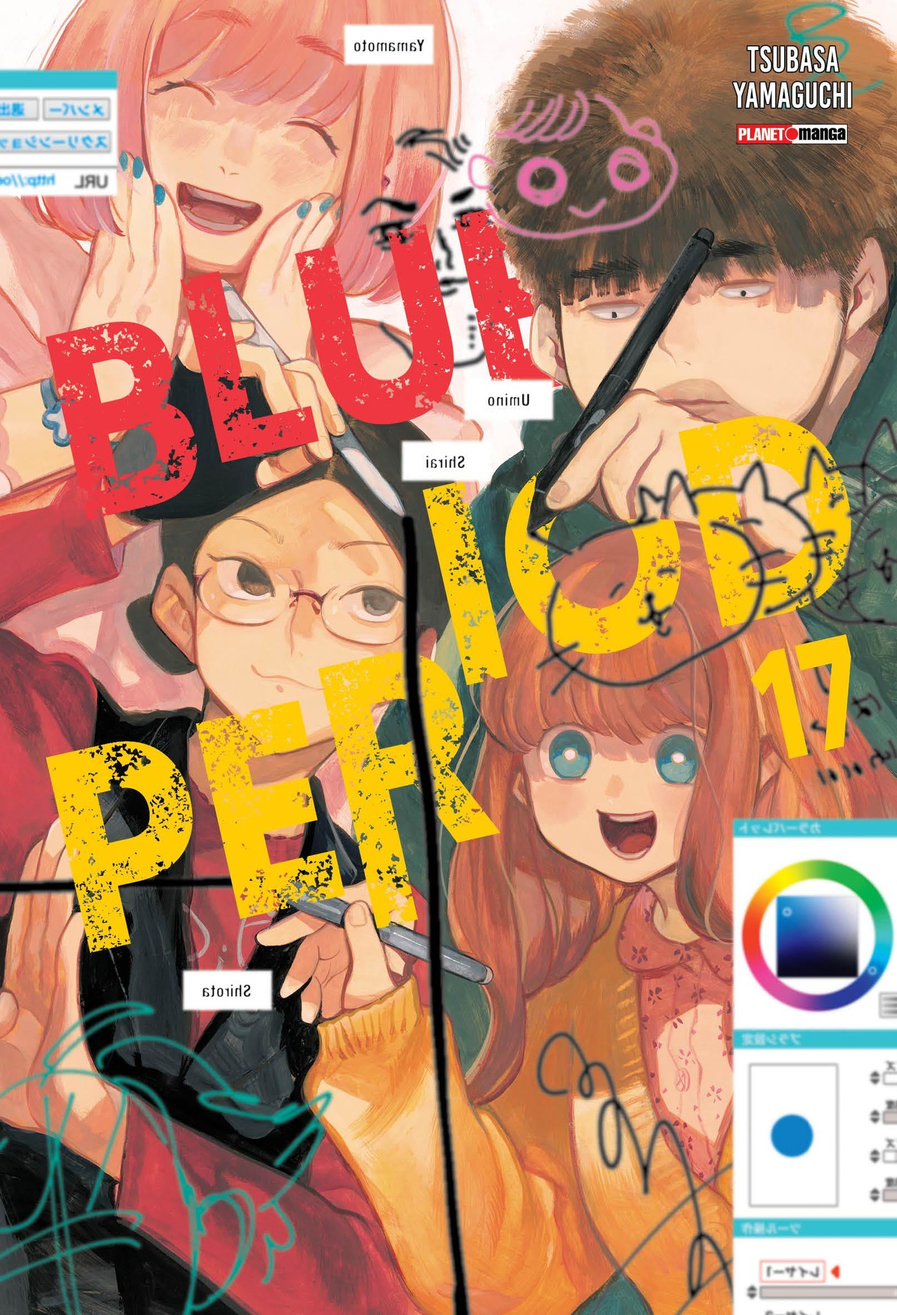Capa do Blue Period - Vol. 17