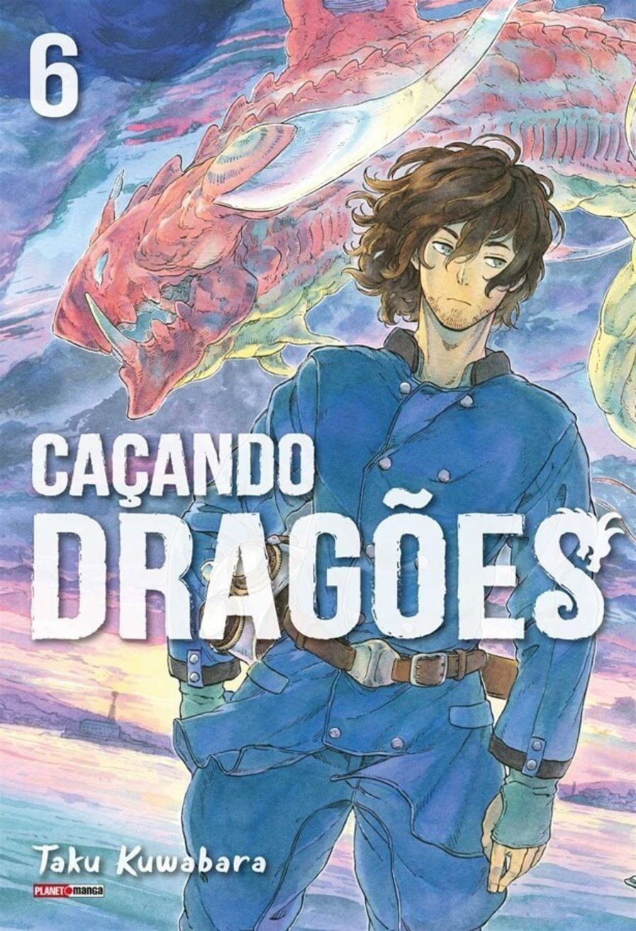 Capa do Caçando Dragões - Vol. 6