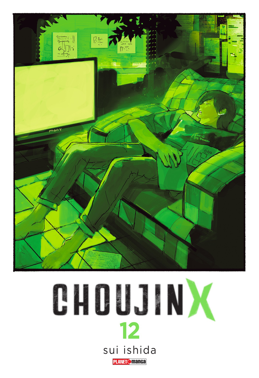 Capa do Choujin X - Vol. 12
