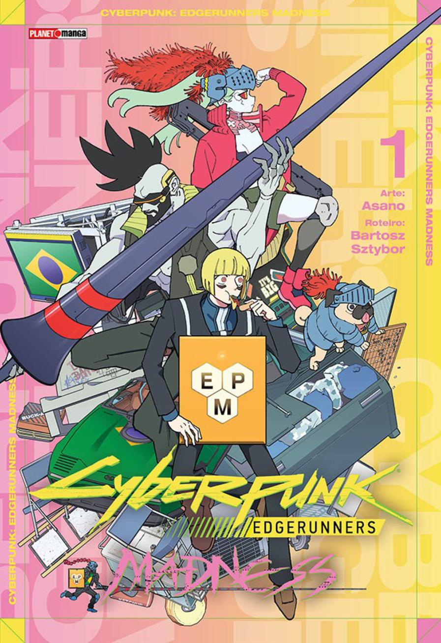 Capa do Cyberpunk: Edgerunners Madness - Capa Variante - Vol. 1