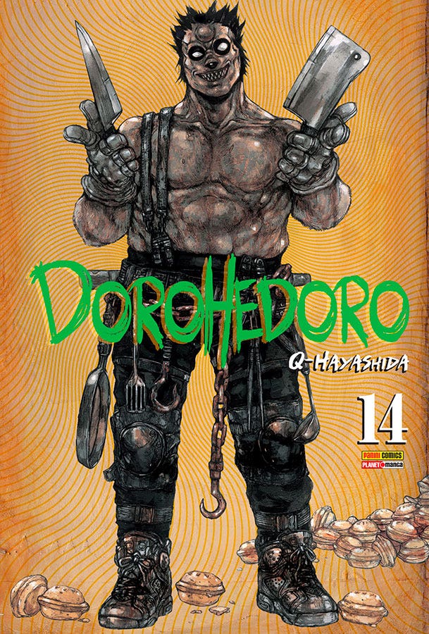 Capa do Dorohedoro - Vol. 14