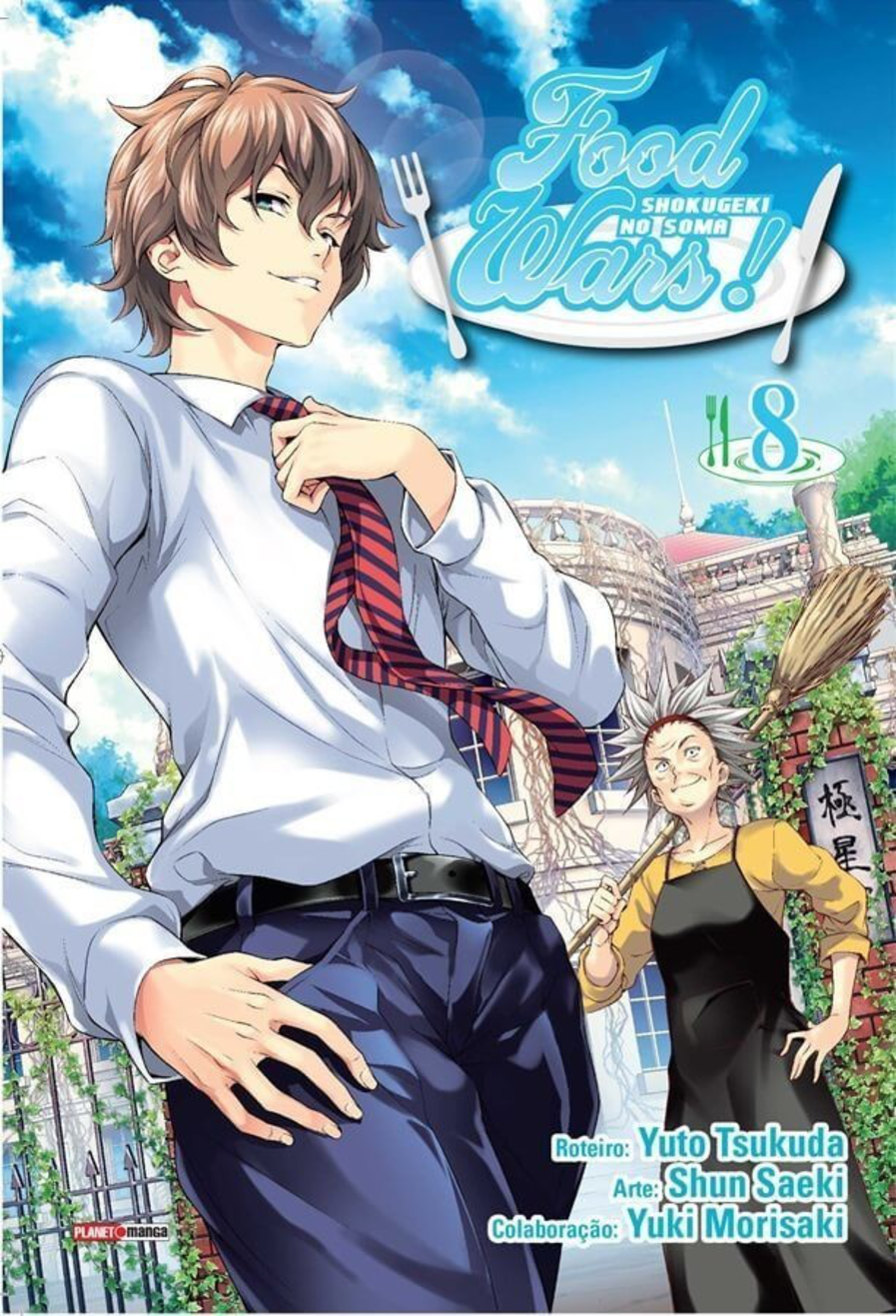 Capa do Food Wars! - Vol. 8