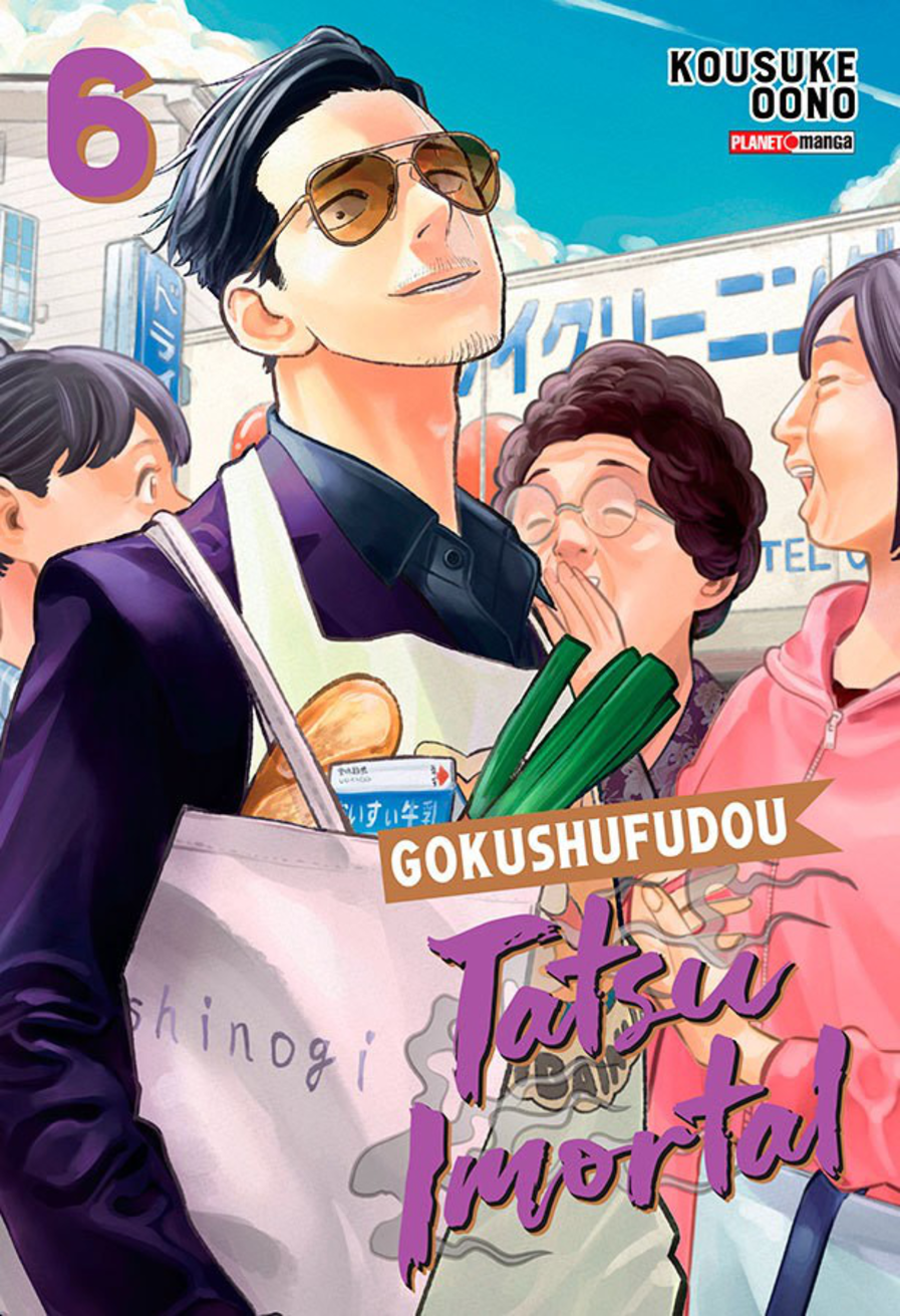 Capa do Gokushufudou - Tatsu Imortal - Vol. 6