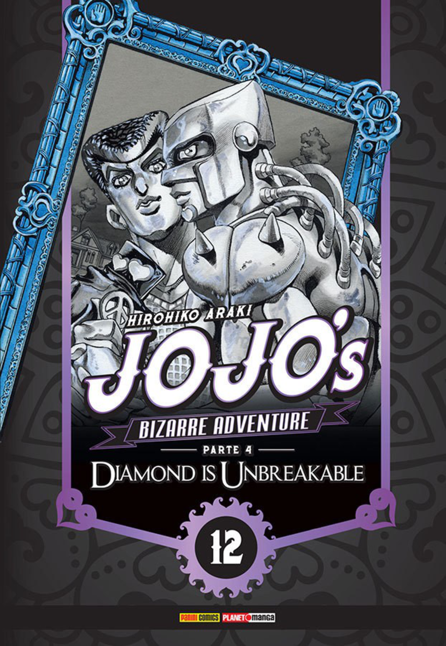 Capa do Jojo's Bizarre Adventure - Parte 4: Diamond is Unbreakable - Vol. 12