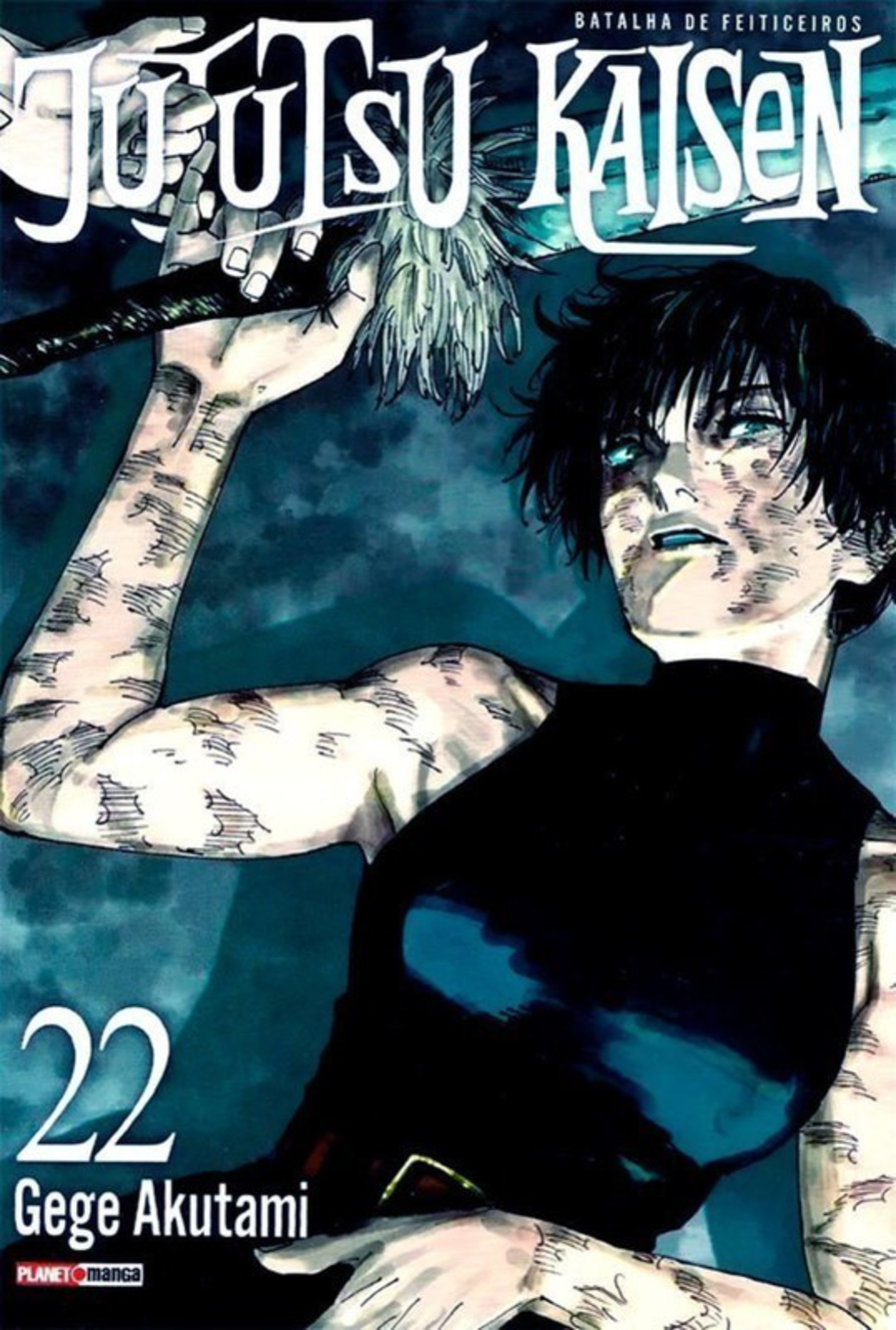 Capa do Jujutsu Kaisen - Batalha de Feiticeiros - Vol. 22