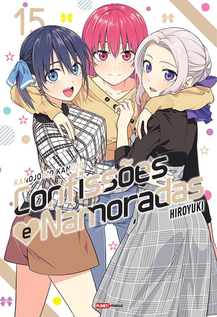 Capa do Kanojo Mo Kanojo - Confissões E Namoradas - Vol. 15