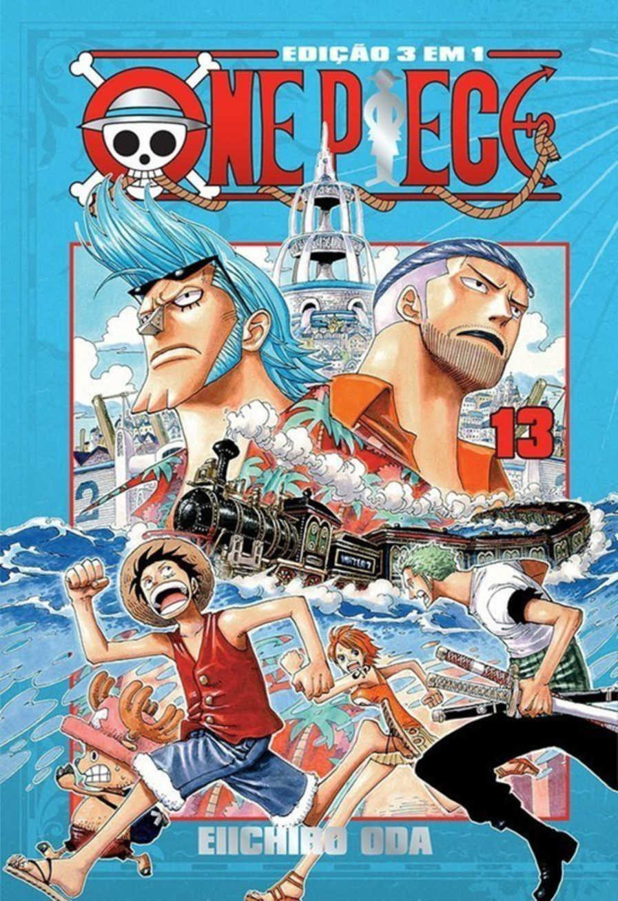 Capa do One Piece 3 Em 1 - Vol. 13