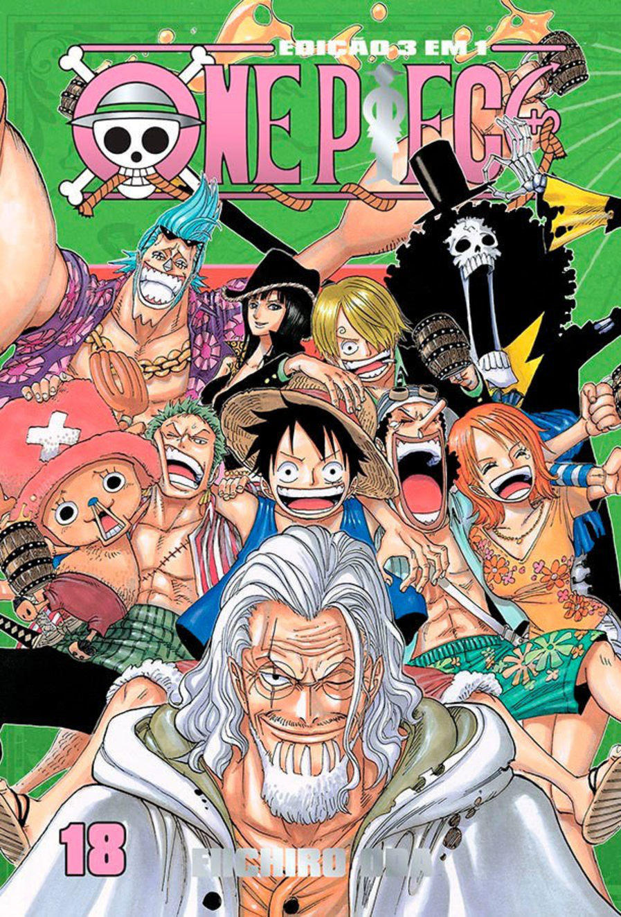 One Piece 3 Em 1 - Vol. 18