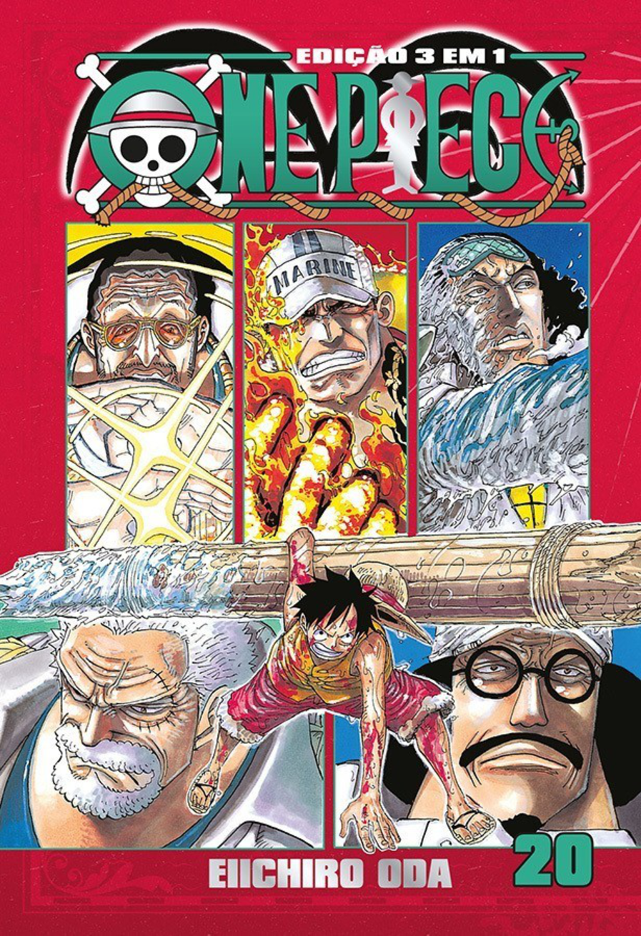 One Piece 3 Em 1 - Vol. 20
