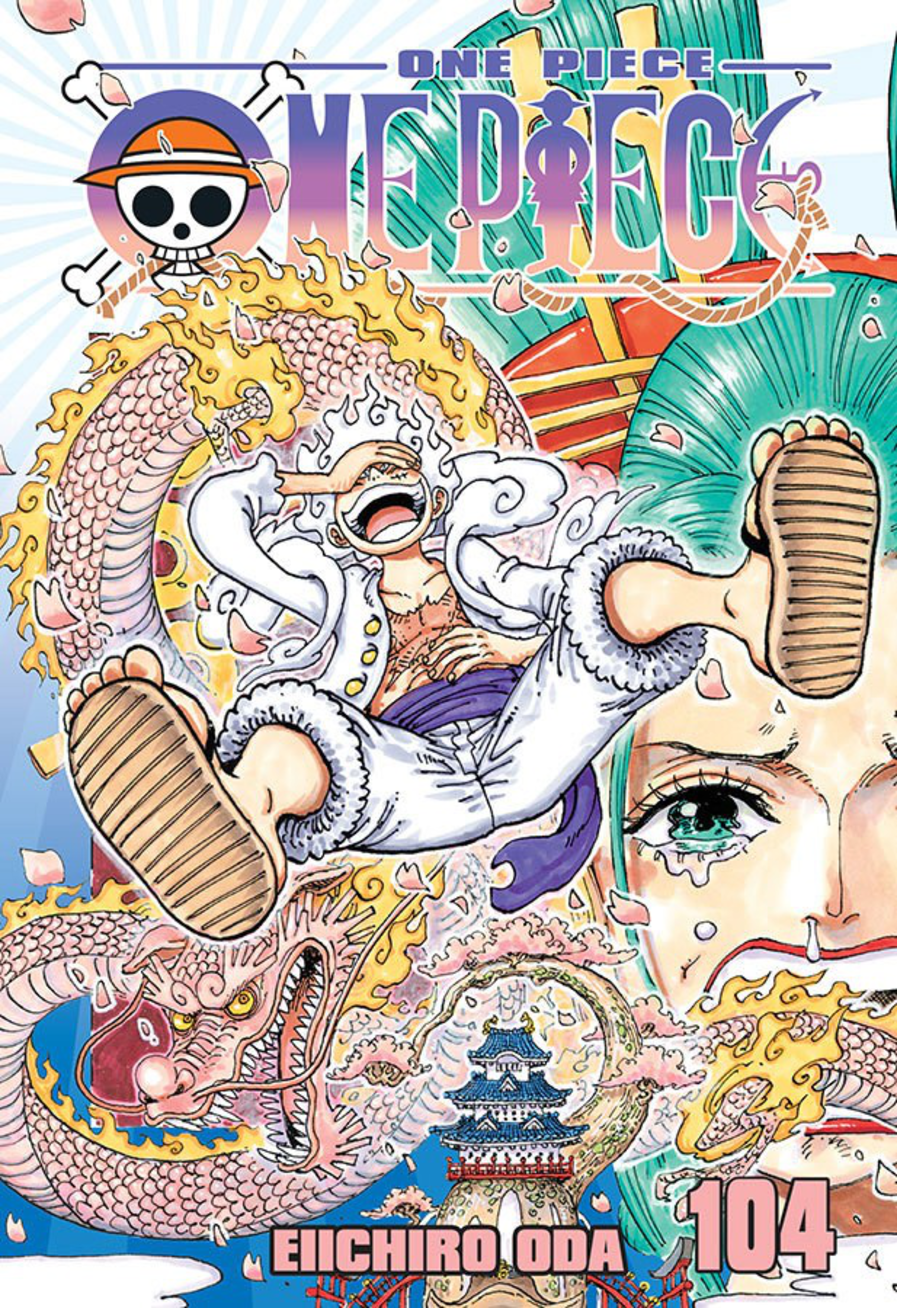 Capa do One Piece - Vol. 104