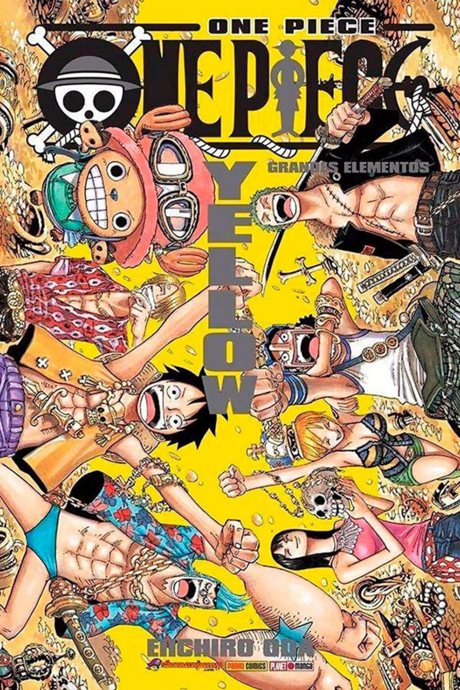 Capa do One Piece Yellow - Grandes Elementos - Vol. Único