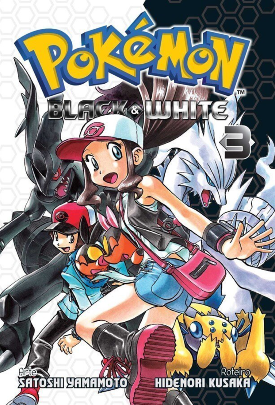 Capa do Pokémon Black And White - Vol. 3