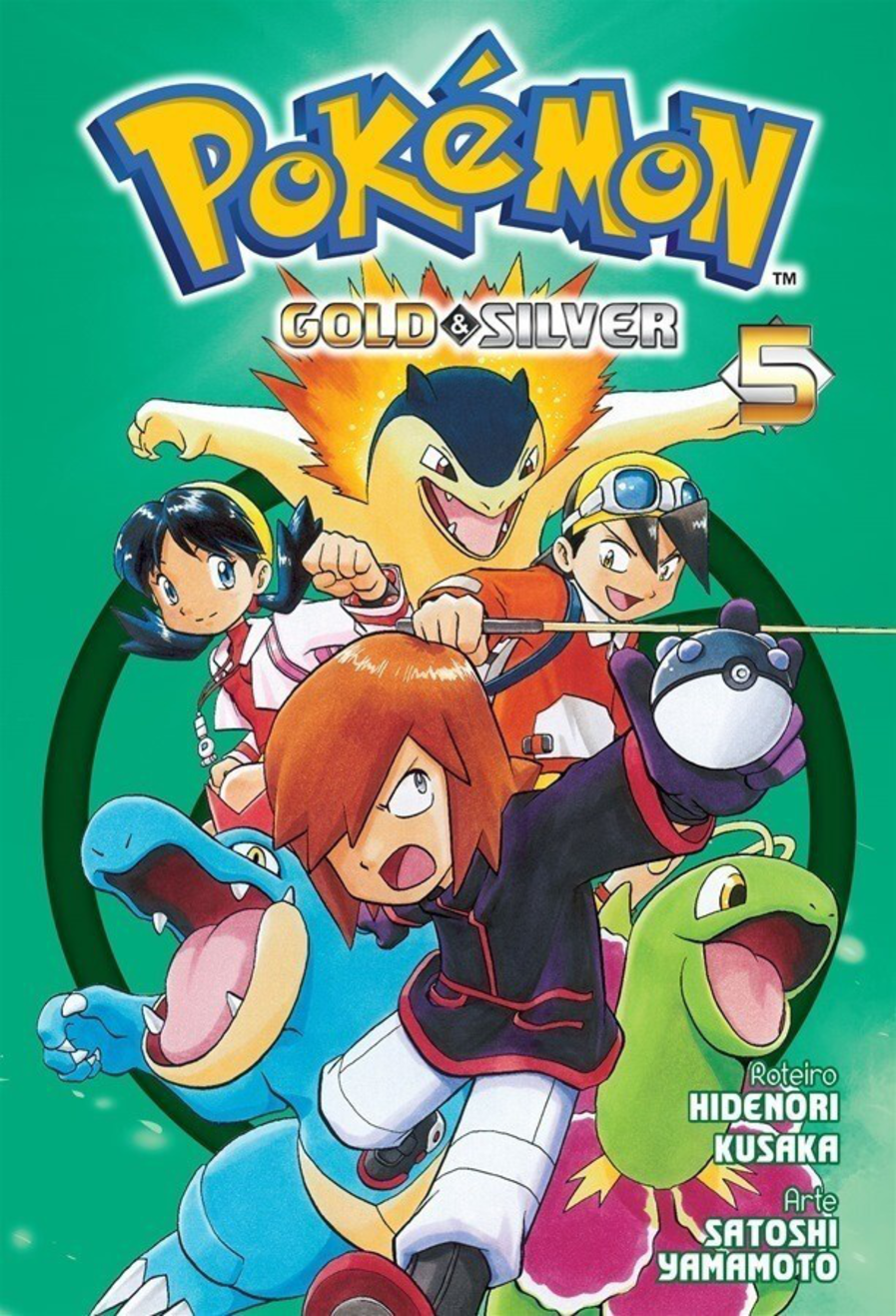 Capa do Pokémon Gold And Silver - Vol. 5