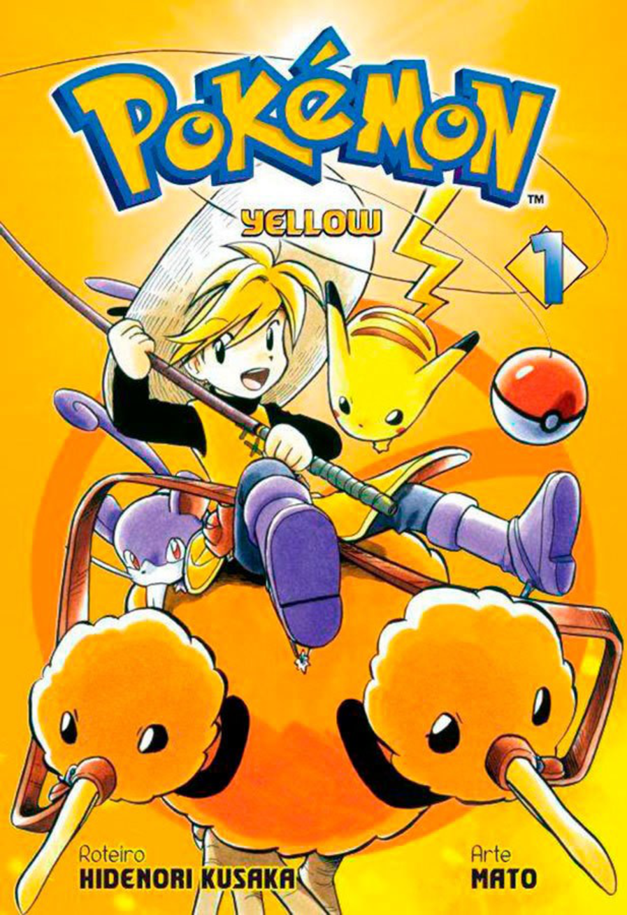 Capa do Pokémon Yellow - Vol. 1