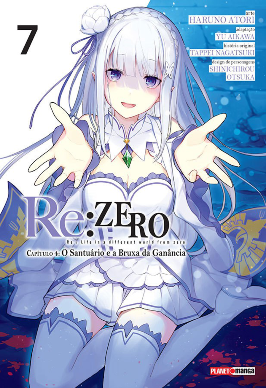 Capa do Re: Zero Capítulo 4: O Santuário E A Bruxa Da Ganância - Vol. 7