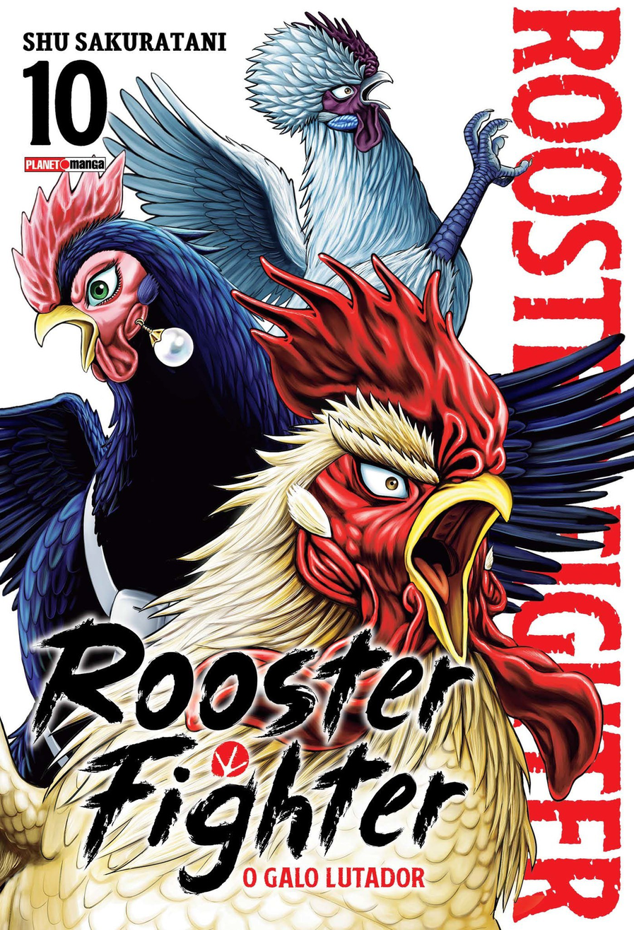 Capa do Rooster Fighter - O Galo Lutador - Vol. 10