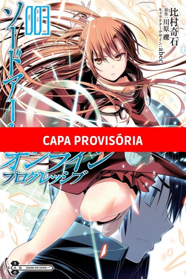Capa do Sword Art Online Progressive - Vol. 3