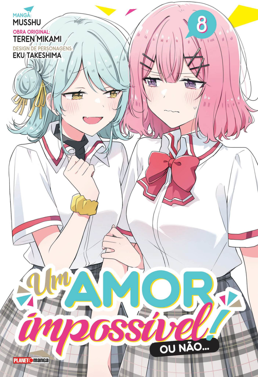 Capa do Um Amor Impossível! Ou Não... - Vol. 8