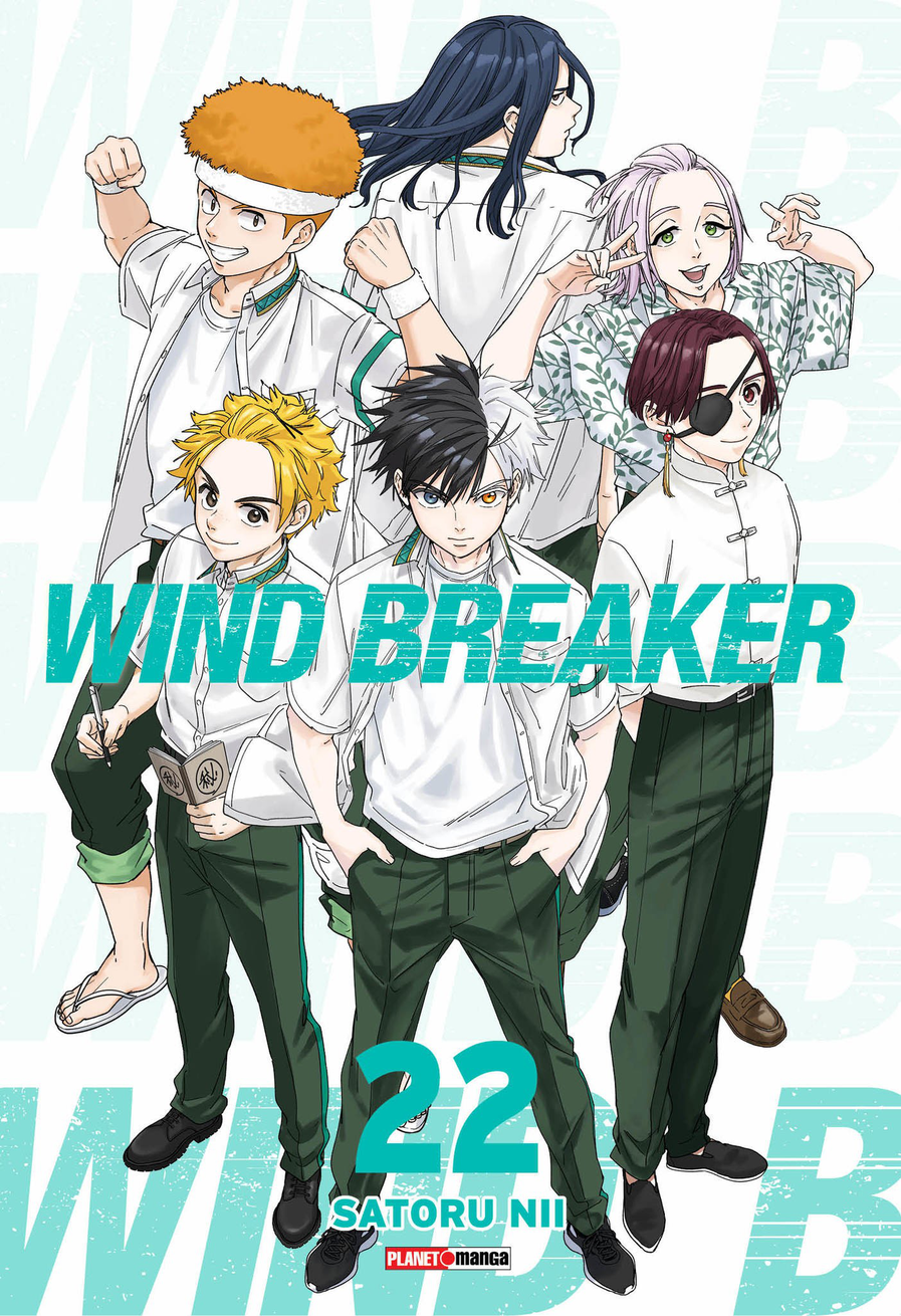 Capa do Wind Breaker - Vol. 22