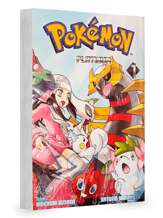 Capa do Pokémon Platinum - Vol. 1