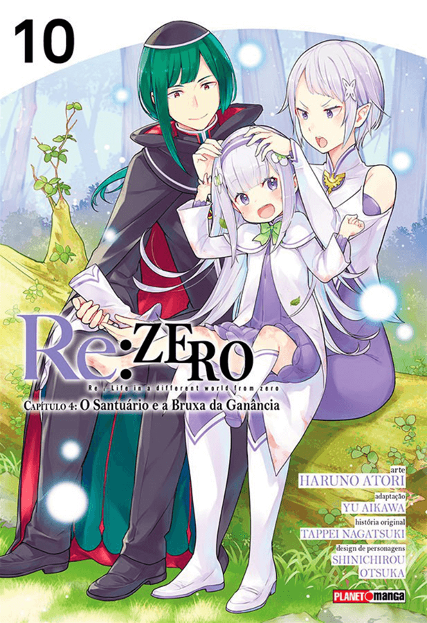 Re: Zero Capítulo 4: O Santuário E A Bruxa Da Ganância - Vol. 10