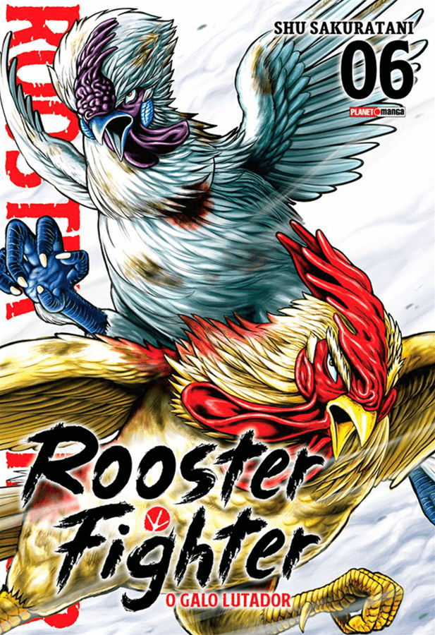 Capa do Rooster Fighter - O Galo Lutador - Vol. 6