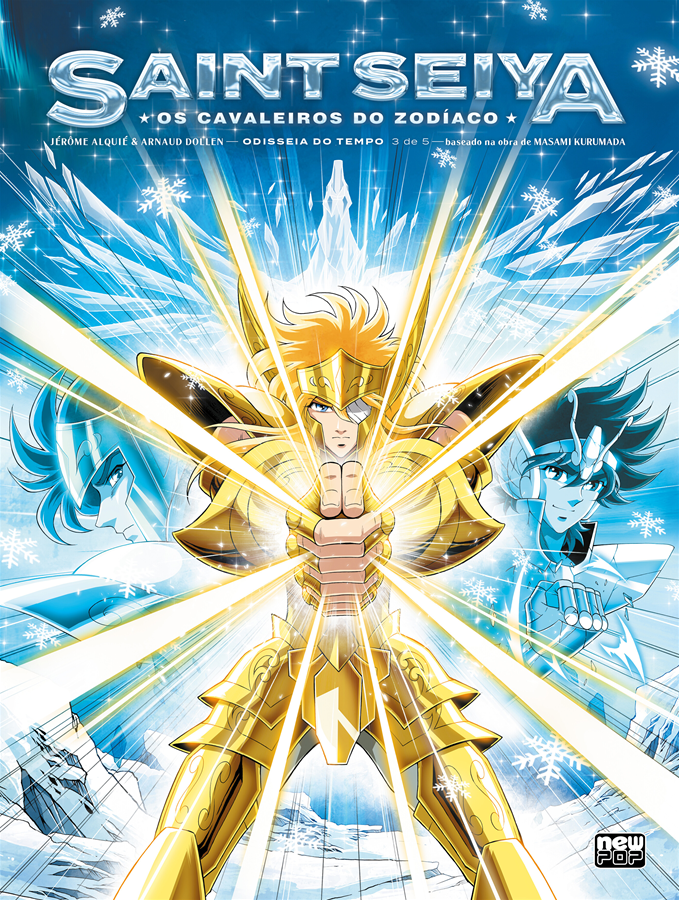 Capa do Saint Seiya (os Cavaleiros Do Zodíaco) - Odisseia Do Tempo: - Vol. 3