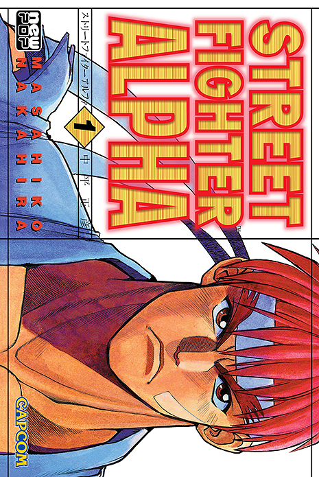 Capa do Street Fighter: Alpha - Vol. 1