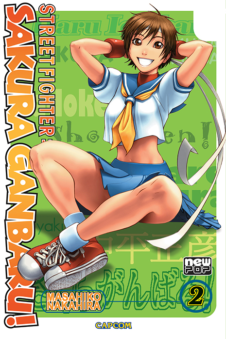 Capa do Street Fighter: Sakura Ganbaru! - Vol. 2