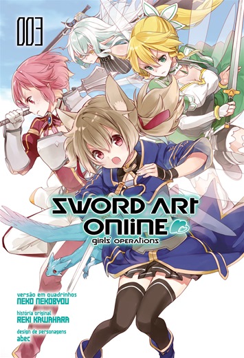 Capa do Sword Art Online - Girls' Operation - Vol. 3