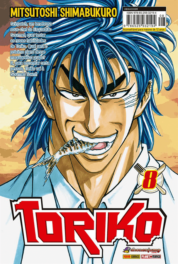 Capa do Toriko - Vol. 8
