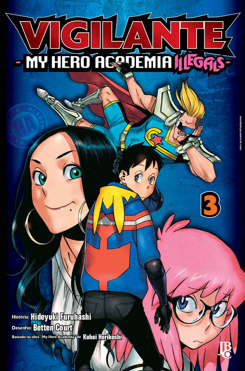 Capa do Vigilante: My Hero Academia Illegals - Vol. 3