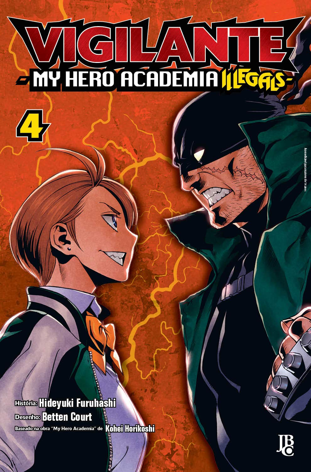 Capa do Vigilante: My Hero Academia Illegals - Vol. 4