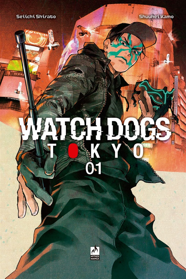 Capa do Watch Dogs Tokyo Mangá - Vol. 1