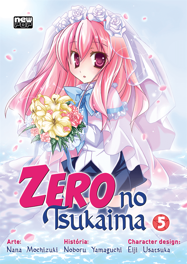 Capa do Zero No Tsukaima (mangá): - Vol. 5
