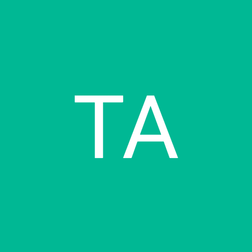 Initials of the candidate on a colored background