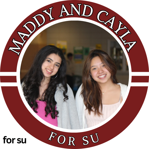 Vote Maddy and Cayla for SU!