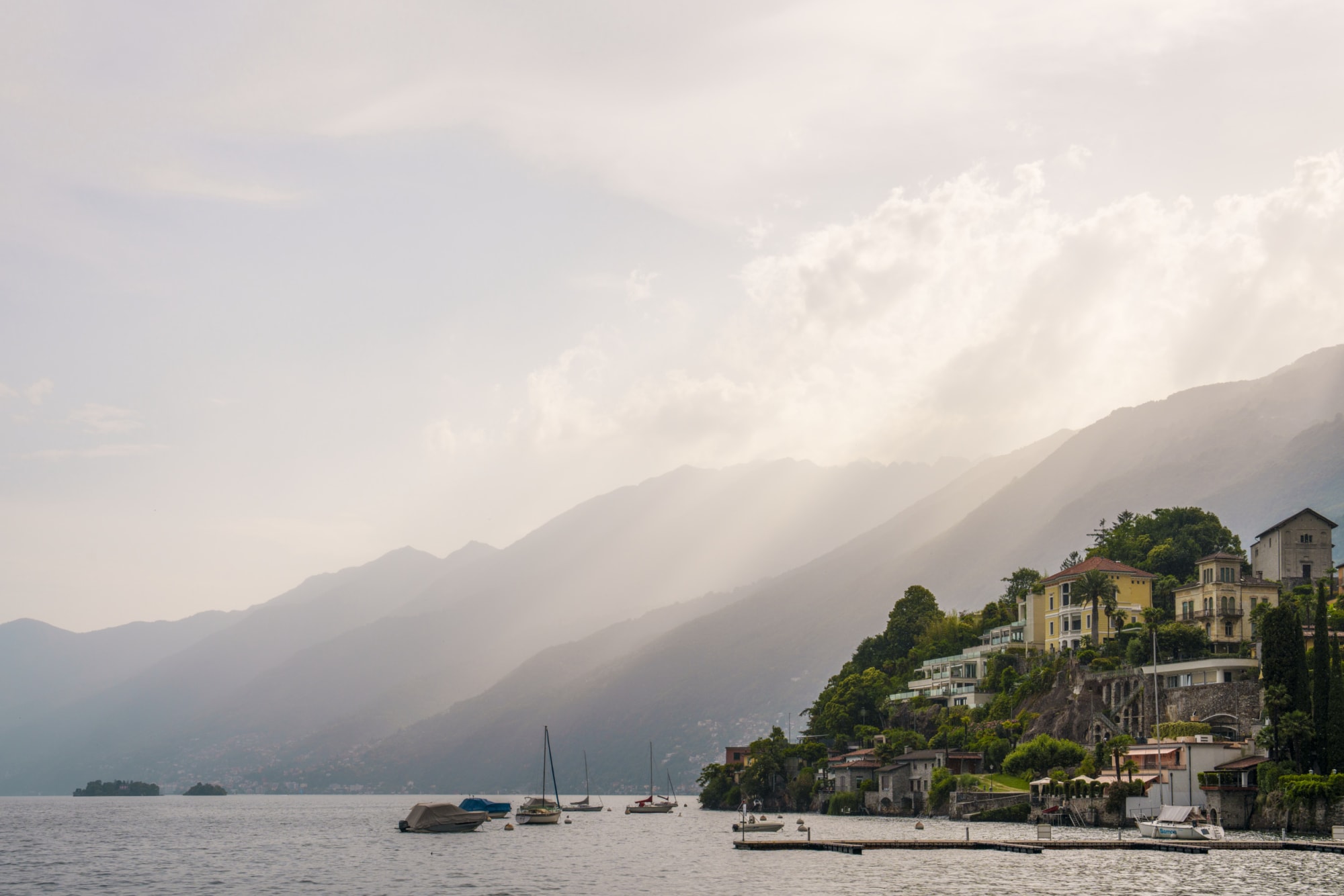 Vista sul lago da Ascona