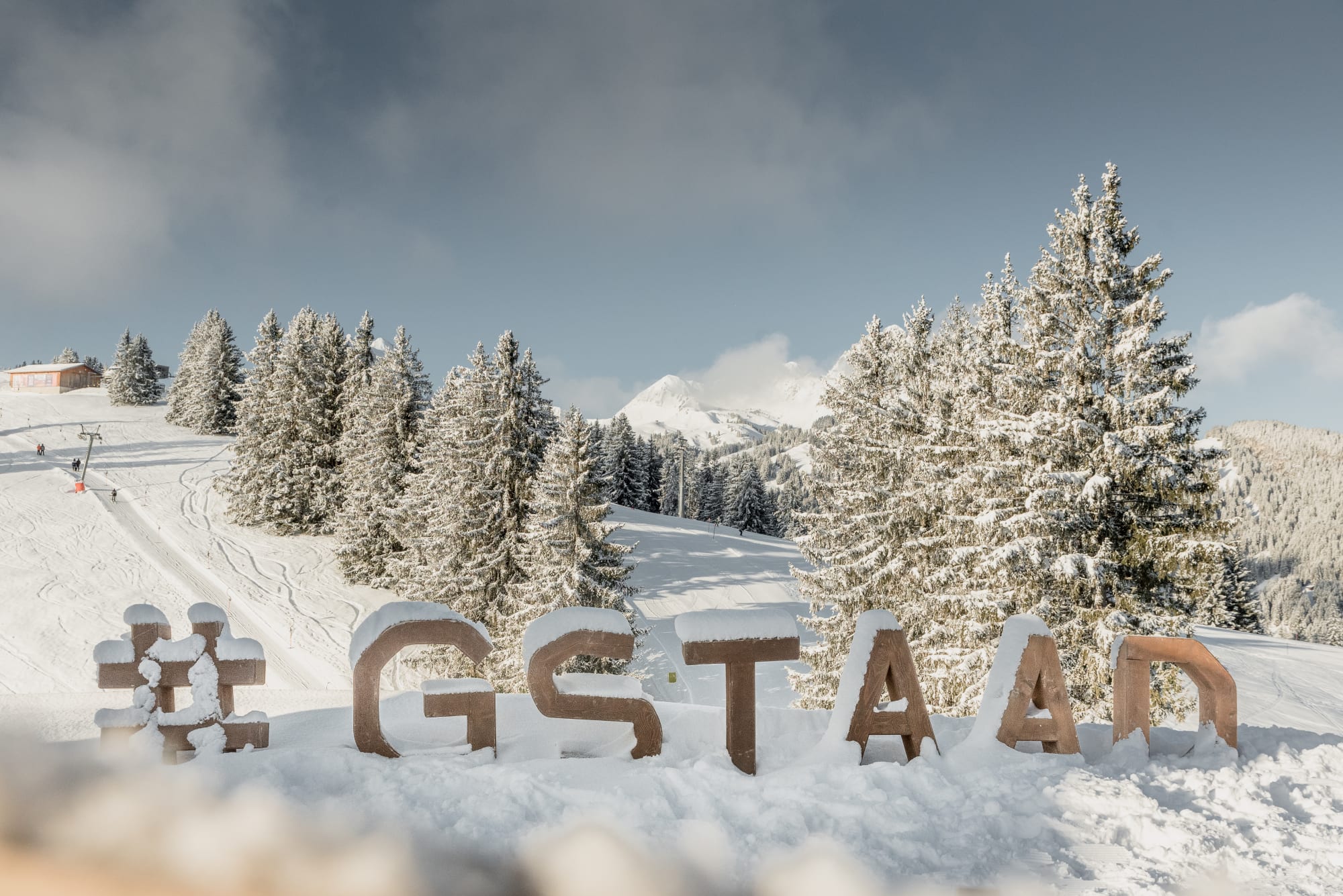 #Gstaad-Schriftzug