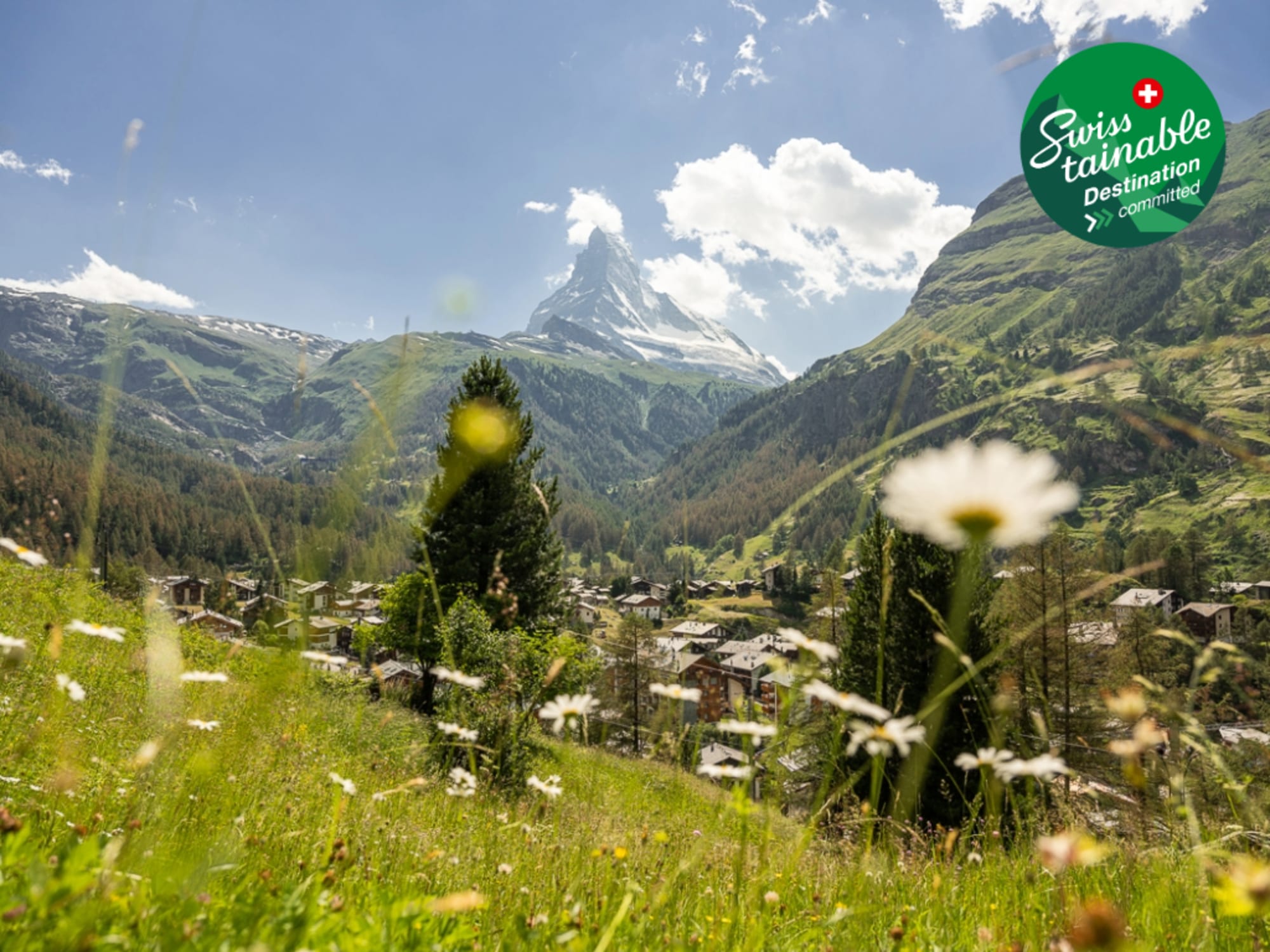 Swisstainable Destination Zermatt – Matterhorn