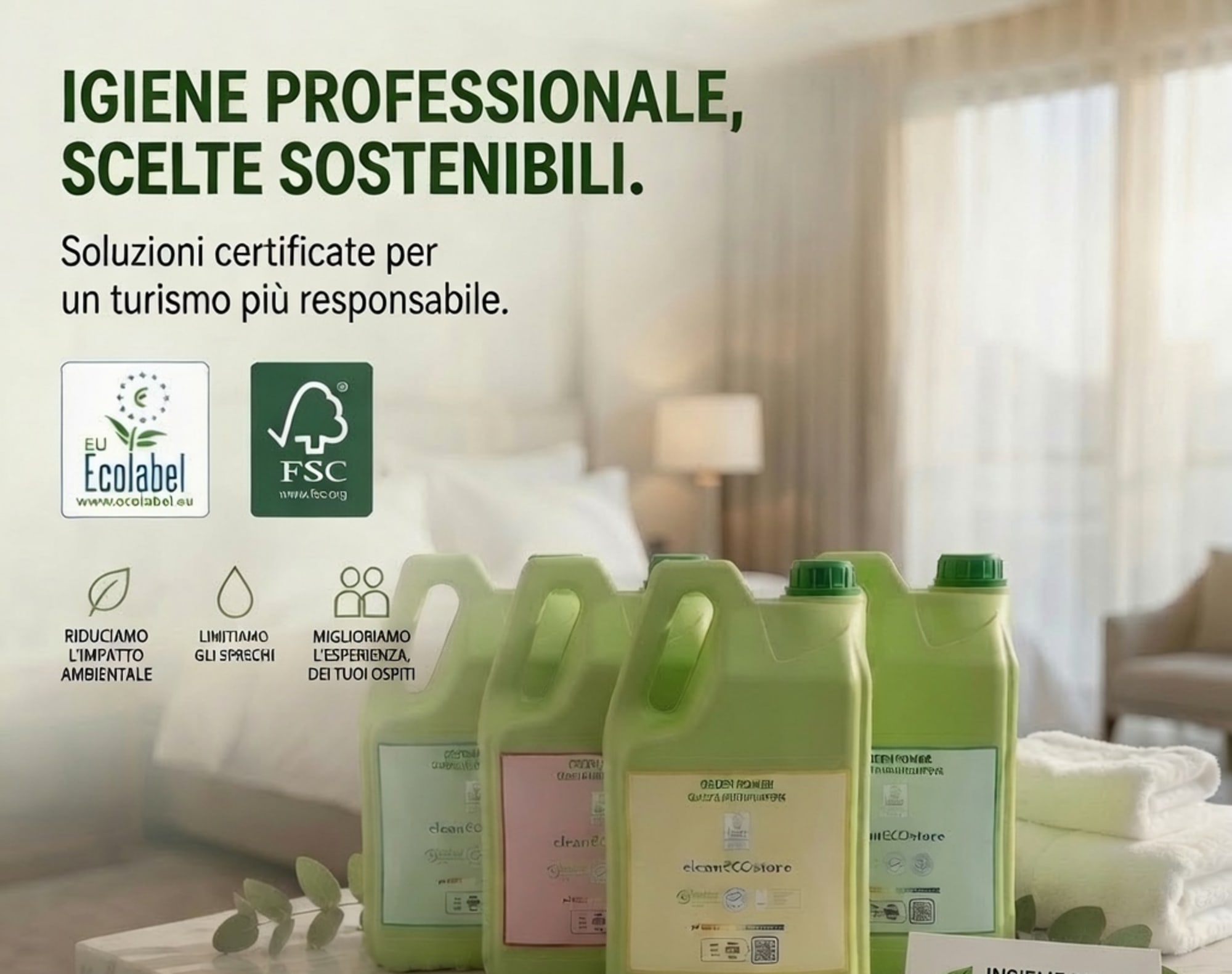 Cleanlife – nachhaltige Lösungen für die professionelle Hygiene