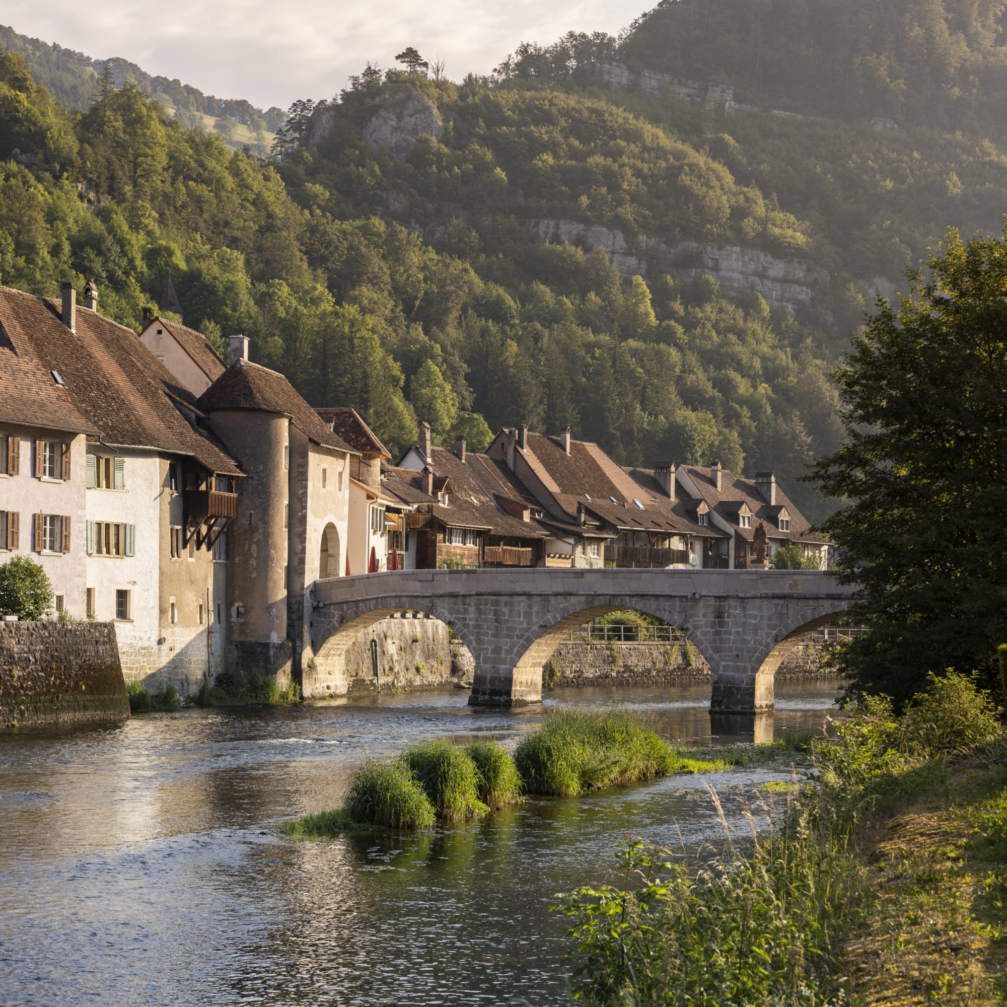 Brücke in St. Ursanne