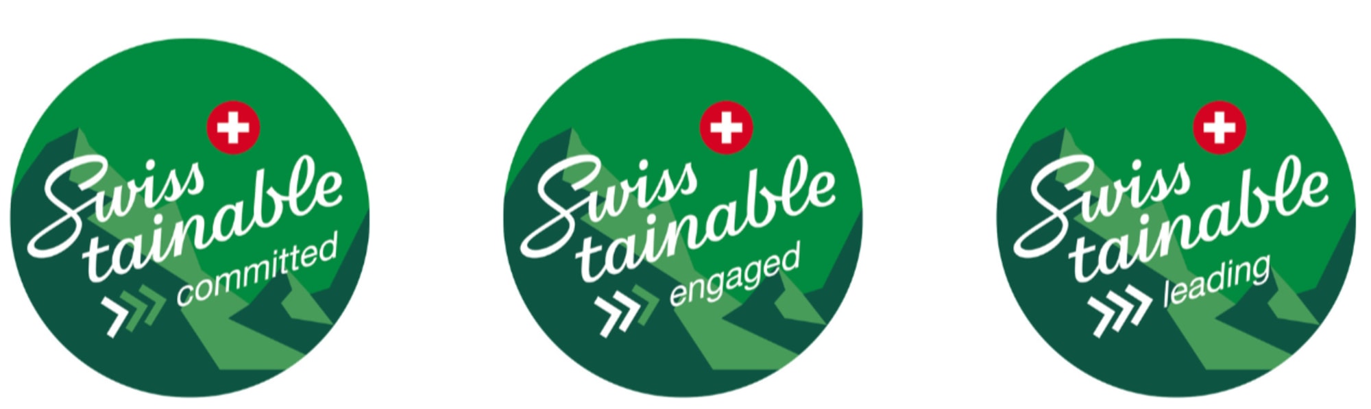 Cet autocollant atteste de la participation au programme de durabilité Swisstainable et du niveau atteint. Swisstainable n'est pas une certification de développement durable à part entière.