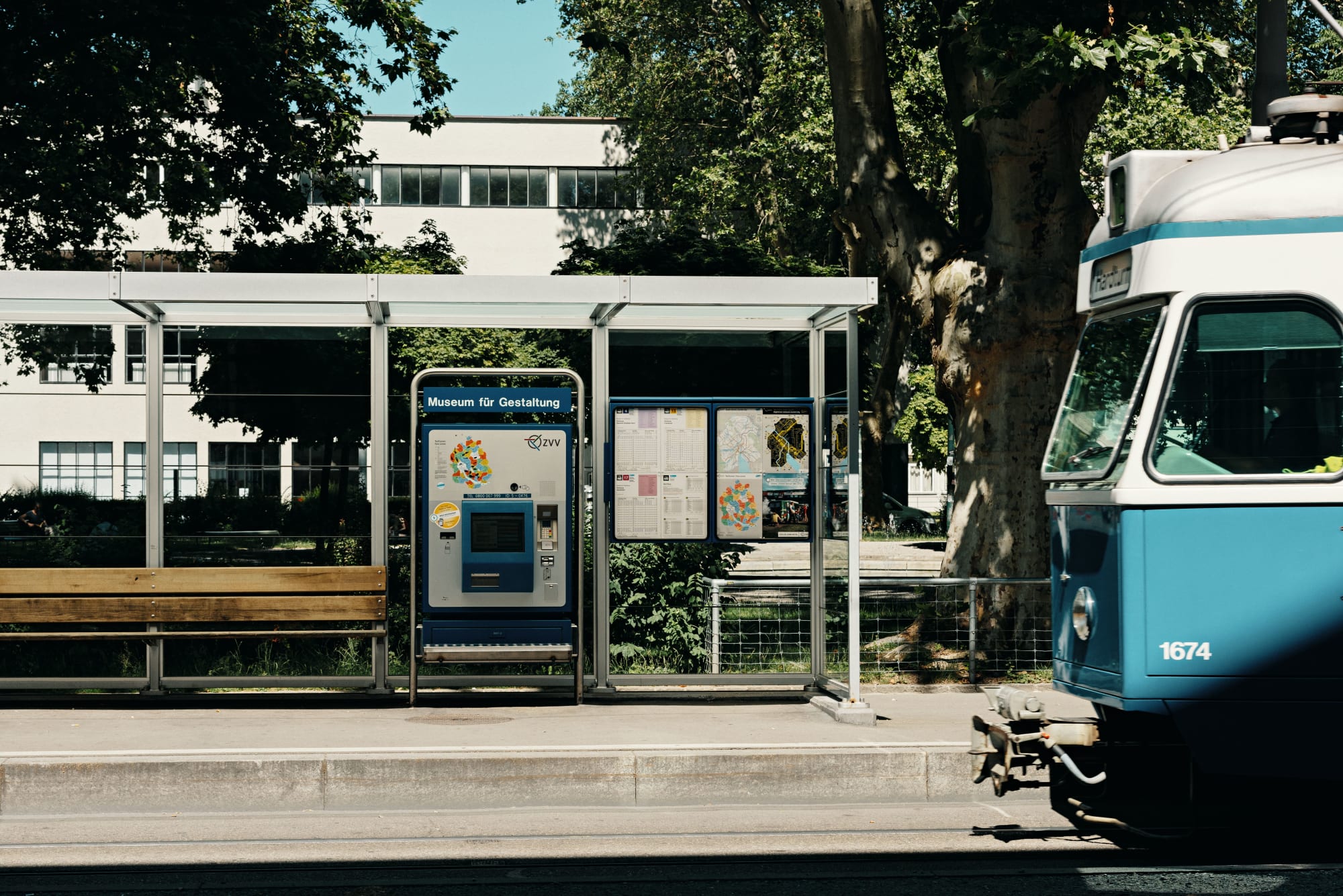 Tram à Zurich