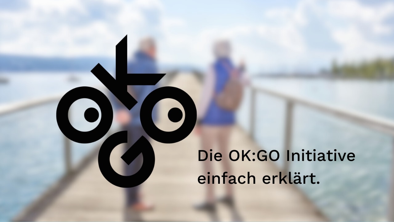 Das Video erklärt die OK:GO Initiative für touristische Betriebe. Die Informationen können auch ohne Bild vermittelt werden.